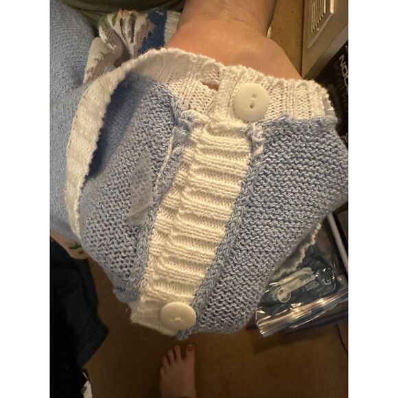 Design Options Vintage Philip & Jane Gordon Lighthouse Cardigan Sweater Size XL - Picture 7 of 9